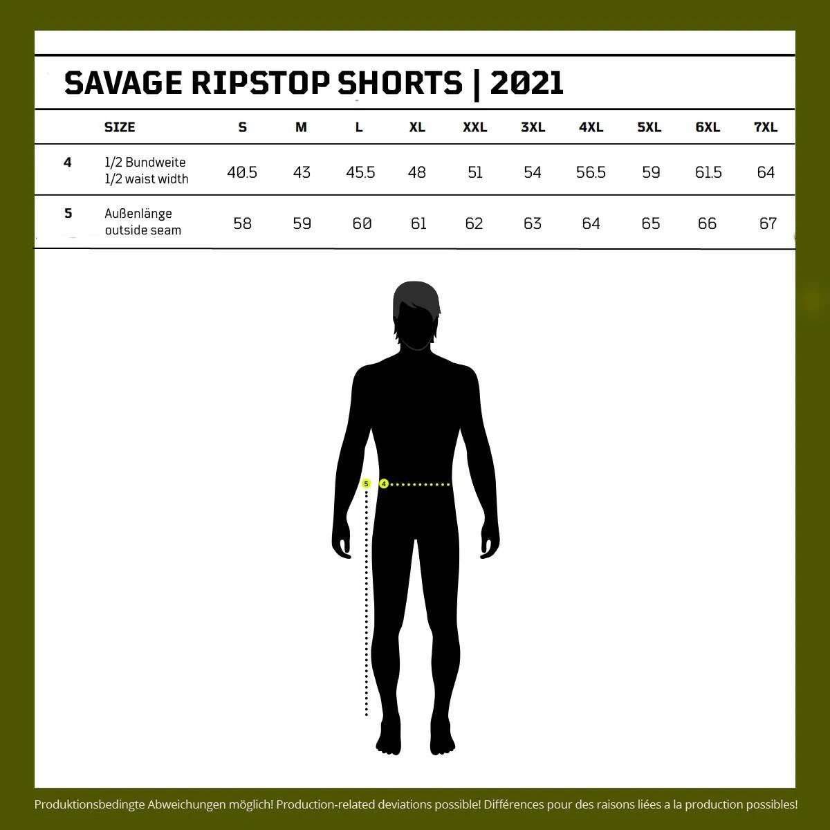 Brandit Savage Ripstop Shorts M90 Darkcamo 8 Brandit Savage Ripstop Shorts M90 Darkcamo – Bild 6