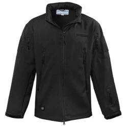 Softshell Jacke Tactical Style Schwarz