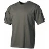 T-Shirt Mit Ärmeltaschen Oliv -Deutschland Feld Mode Verkaufs-Shop t shirt mit aermeltaschen oliv