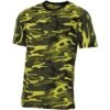 Tarn T-Shirt Gelb-camo -Deutschland Feld Mode Verkaufs-Shop tarn t shirt gelb camo