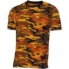 Tarn T-Shirt Orange-camo -Deutschland Feld Mode Verkaufs-Shop tarn t shirt orange camo