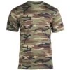 Mil-Tec Tarn T-Shirt Woodland -Deutschland Feld Mode Verkaufs-Shop tarn t shirt woodland