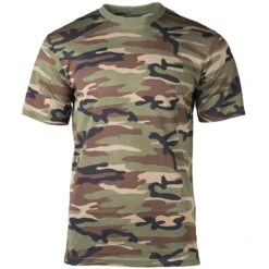 Mil-Tec Tarn T-Shirt Woodland -Deutschland Feld Mode Verkaufs-Shop tarn t shirt woodland2