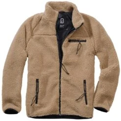 Brandit Teddyfleece Jacke Camel