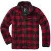 Brandit Teddyfleece Jacke Rot-schwarz 2 Brandit Teddyfleece Jacke Rot-schwarz -Deutschland Feld Mode Verkaufs-Shop teddyfleece jacke rot schwarz