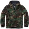 Brandit Teddyfleece Pullover Mit Kapuze Woodland