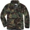Brandit Teddyfleece Troyer Woodland -Deutschland Feld Mode Verkaufs-Shop teddyfleece troyer woodland