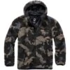Brandit Teddyfleece Worker Jacke Mit Kapuze Darkcamo -Deutschland Feld Mode Verkaufs-Shop teddyfleece worker jacke mit kapuze darkcamo