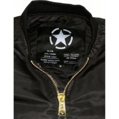 US Airforce Jacke MA1 Schwarz 7 US Airforce Jacke MA1 Schwarz -Deutschland Feld Mode Verkaufs-Shop us airforce jacke ma1 schwarz3