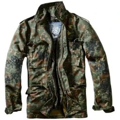Brandit US Feldjacke M65 Mit Steppfutter Flecktarn