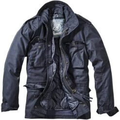 Brandit US Feldjacke M65 Mit Steppfutter Navy-blau