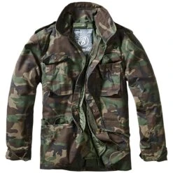 Brandit US Feldjacke M65 Mit Steppfutter Woodland