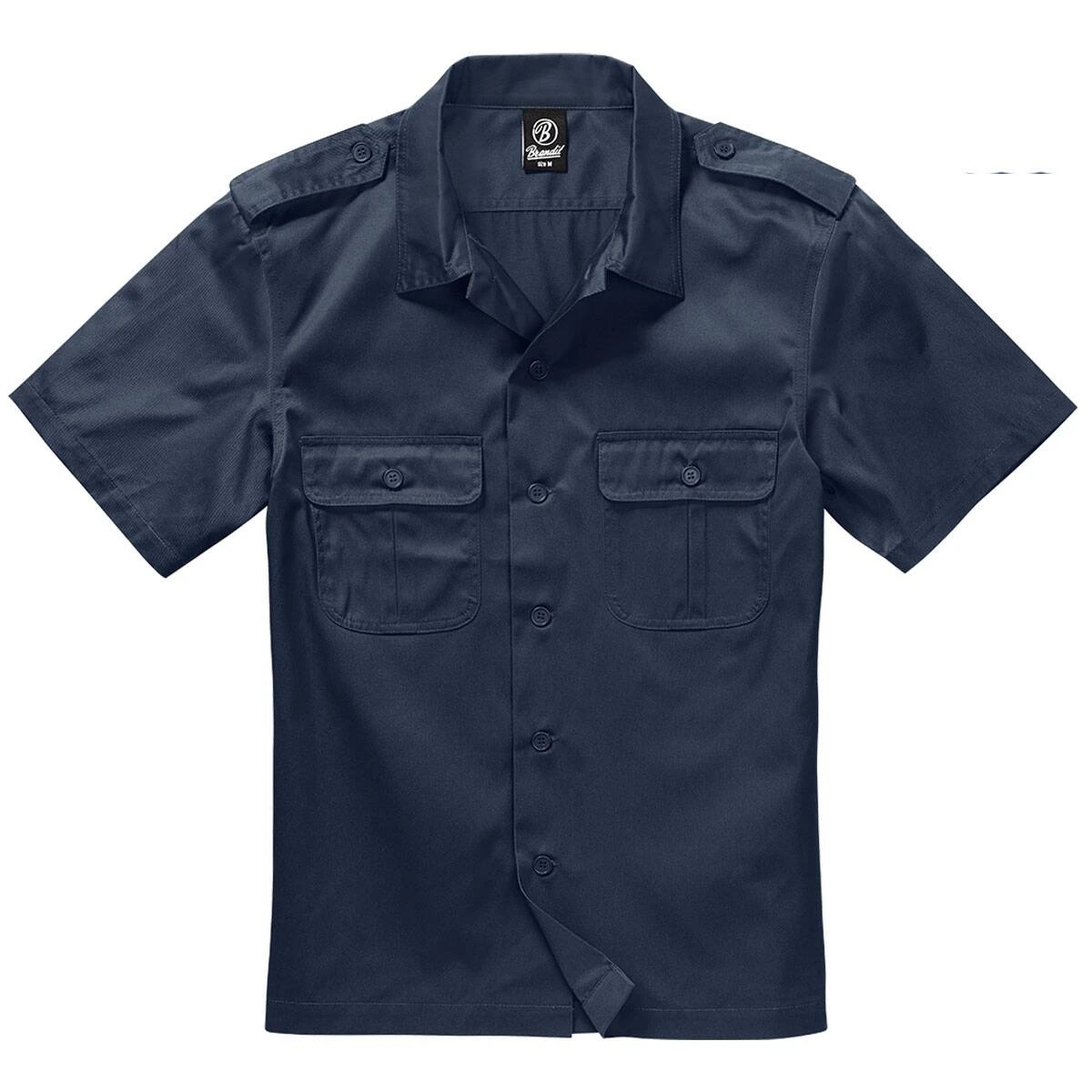 Brandit US Hemd Kurzarm Navy-blau 3 Brandit US Hemd Kurzarm Navy-blau