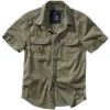Brandit Vintage Shirt Kurzarm Oliv -Deutschland Feld Mode Verkaufs-Shop vintage shirt kurzarm oliv