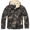 Brandit Windbreaker Sherpa Darkcamo -Deutschland Feld Mode Verkaufs-Shop windbreaker sherpa darkcamo