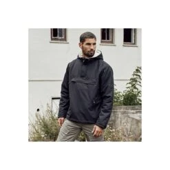 Brandit Windbreaker Sherpa Schwarz 9 Brandit Windbreaker Sherpa Schwarz -Deutschland Feld Mode Verkaufs-Shop windbreaker sherpa schwarz4