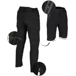 Mil-Tec Zip-off Hose Performance Schwarz -Deutschland Feld Mode Verkaufs-Shop zip off hose performance schwarz2